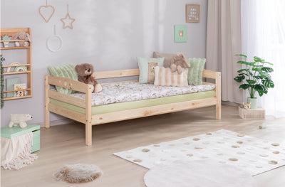 Einzelbett Kinderbett "Eli" 90x200 Kiefer massiv