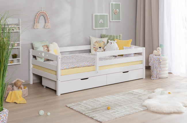 Einzelbett Kinderbett "Eli" 90x200 Kiefer massiv