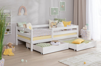 Einzelbett Kinderbett "Eli" 90x200 Kiefer massiv