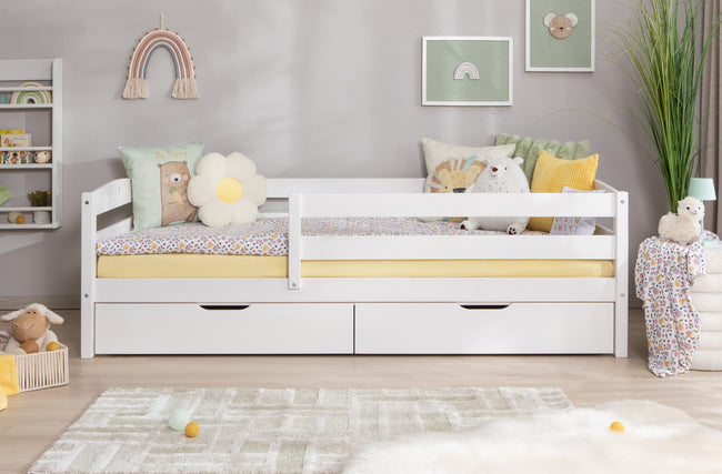 Einzelbett Kinderbett "Eli" 120x200 Kiefer massiv