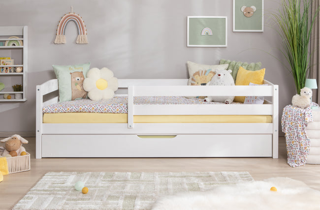 Einzelbett Kinderbett "Eli" 90x200 Kiefer massiv