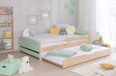 Kinderbett Einzelbett "Mello" 120x200 Kiefer massiv