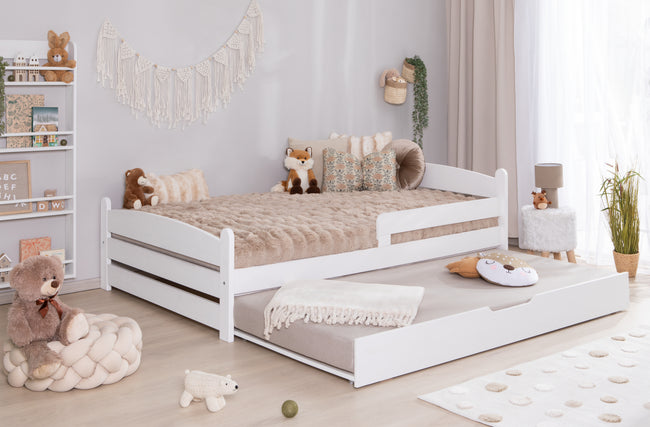 Kinderbett Einzelbett "Mello" 120x200 Kiefer massiv