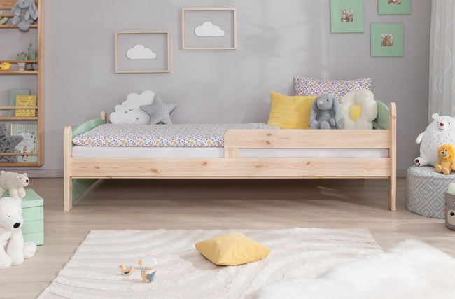 Kinderbett Einzelbett "Mello" 90x200 Kiefer massiv