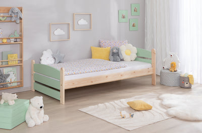 Kinderbett Einzelbett "Mello" 90x200 Kiefer massiv