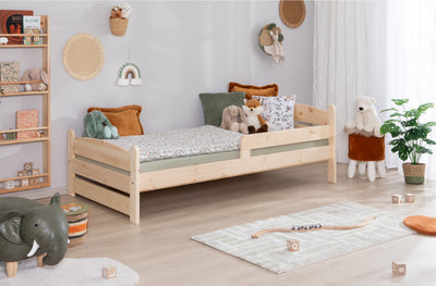 Kinderbett Einzelbett "Mello" 90x200 Kiefer massiv