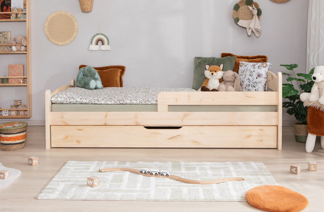 Kinderbett Einzelbett "Mello" 90x200 Kiefer massiv