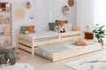 Kinderbett Einzelbett "Mello" 90x200 Kiefer massiv