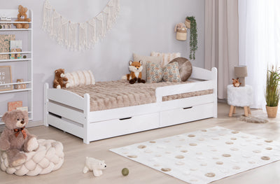 Kinderbett Einzelbett "Mello" 90x200 Kiefer massiv