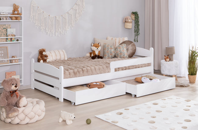 Kinderbett Einzelbett "Mello" 90x200 Kiefer massiv
