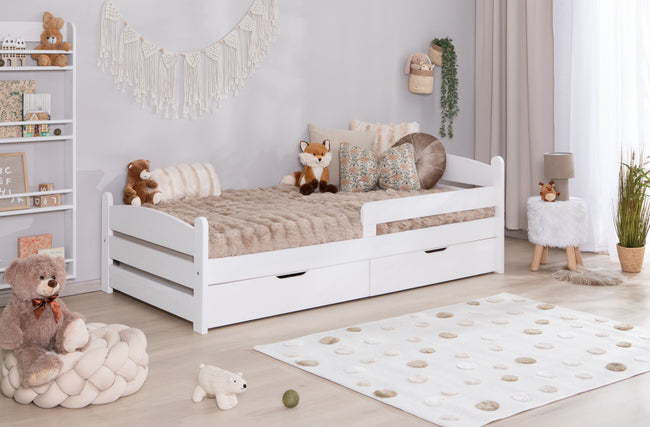 Kinderbett Einzelbett "Mello" 90x200 Kiefer massiv