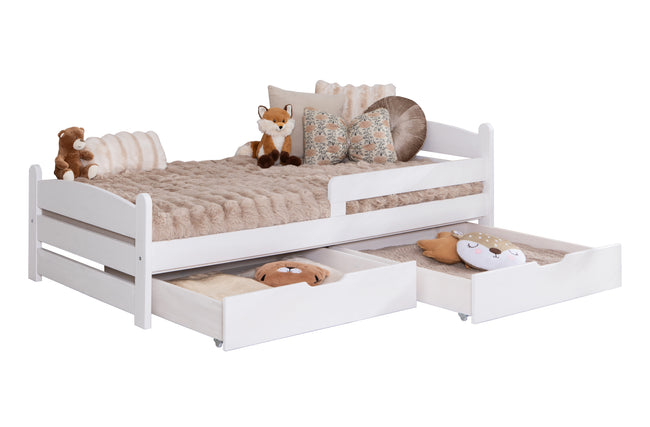 Kinderbett Einzelbett "Mello" 90x200 Kiefer massiv