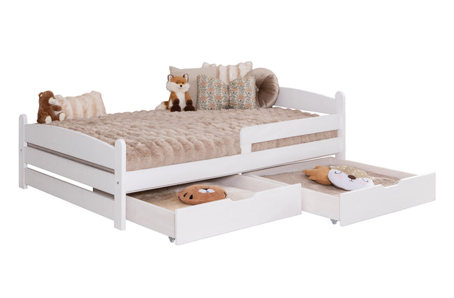 Kinderbett Einzelbett "Mello" 120x200 Kiefer massiv