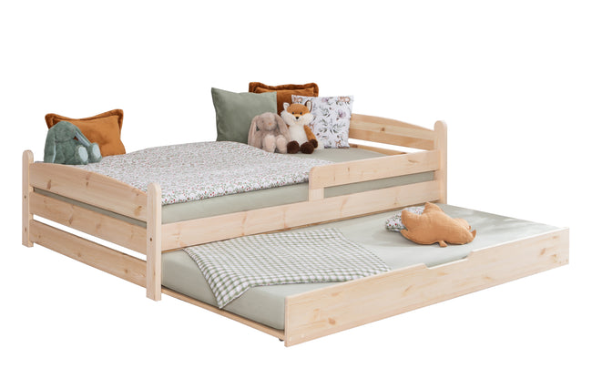 Kinderbett Einzelbett "Mello" 120x200 Kiefer massiv