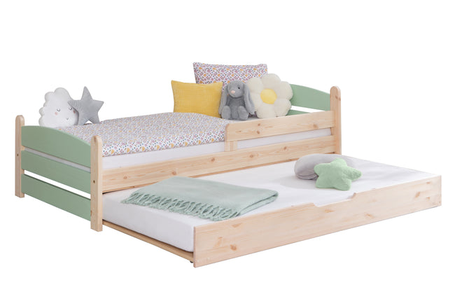 Kinderbett Einzelbett "Mello" 90x200 Kiefer massiv