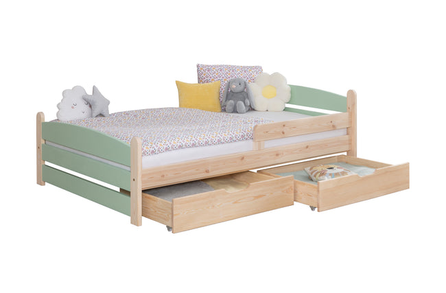 Kinderbett Einzelbett "Mello" 120x200 Kiefer massiv