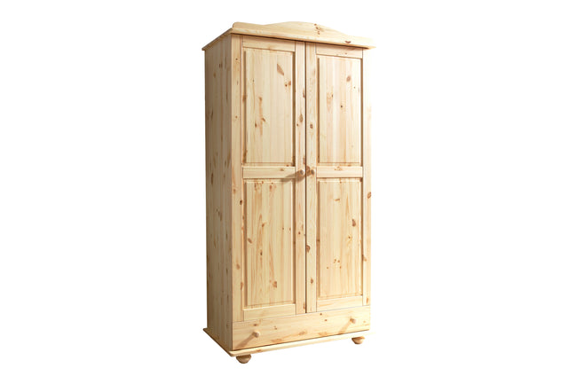 Kleiderschrank "Adam" 2-türig Kiefer