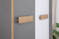 Kleiderschrank mit Stauraum "Thilo" 2-türig