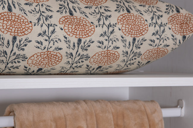 Kleiderschrank "Mara" 2-türig Weiß-Natur