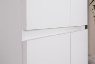 Kleiderschrank "Emil" 2-türig Weiß