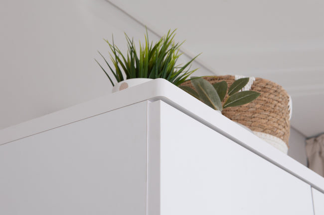 Kleiderschrank "Emil" 2-türig Weiß