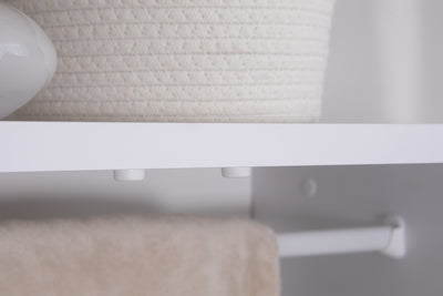 Kleiderschrank "Emil" 2-türig Weiß