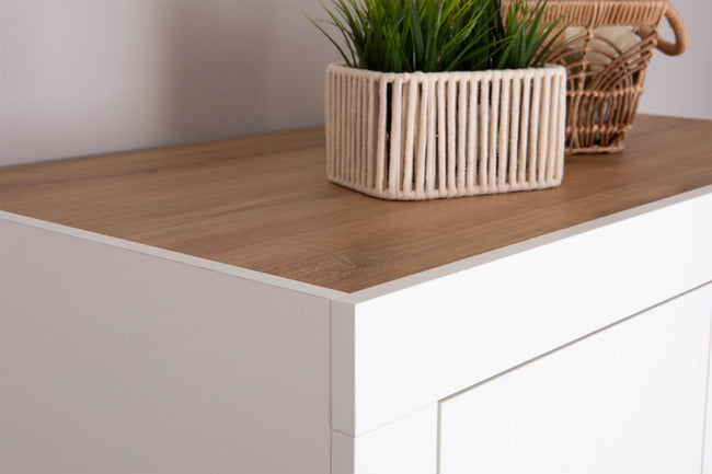 Kleiderschrank "Nora" 2-türig Weiß