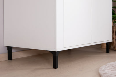 Kleiderschrank "Nora" 2-türig Weiß