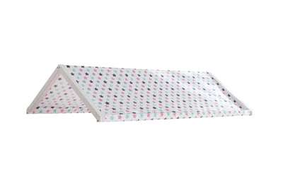 Dachvorhang mit Motiv für Hausbett "Kay" 120x200 cm