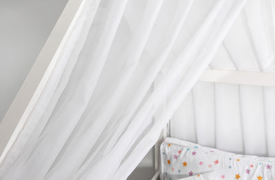 Tüll-Set - Betthimmel für Hausbett