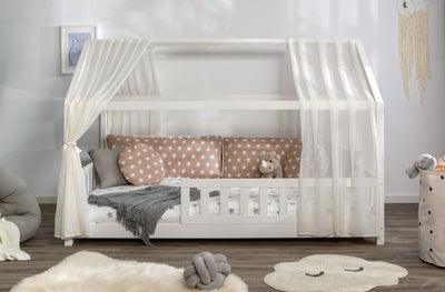 Tüll-Set - Betthimmel für Hausbett