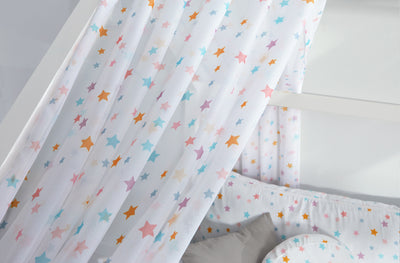 Tüll-Set - Betthimmel für Hausbett