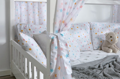 Tüll-Set - Betthimmel für Hausbett