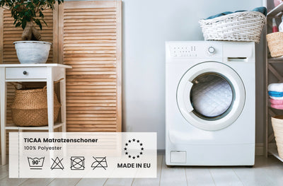 Wasserdichter Matratzenschoner mit Gummiband