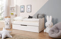 Sofabett MINI "Micki" 80x160 Kiefer massiv weiß