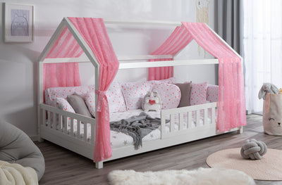 Tüll-Set - Betthimmel für Hausbett