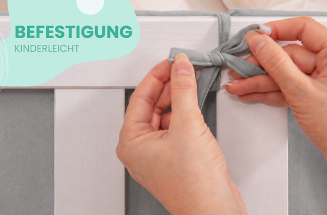 Kinderbett Nestchen – Bettumrandung für 90x200 cm