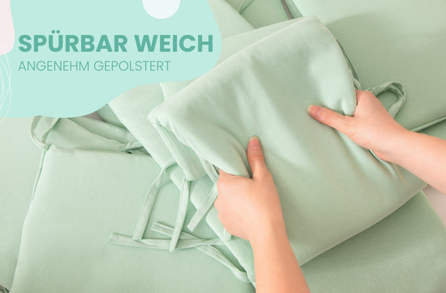 Kinderbett Nestchen – Bettumrandung für 90x200 cm