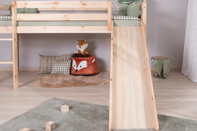 Rutschbett "Manuel" 90x200 Kiefer massiv