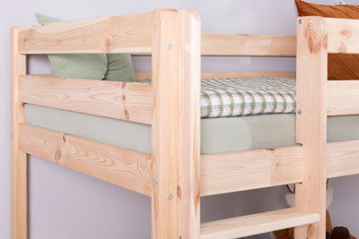 Rutschbett "Manuel" 90x200 Kiefer massiv