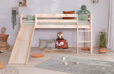 Rutschbett "Manuel" 90x200 Kiefer massiv