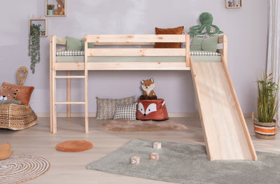 Rutschbett "Manuel" 90x200 Kiefer massiv