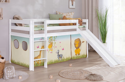 Rutschbett "Manuel" 90x200 Kiefer massiv