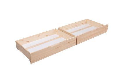 Schubkasten Set / Zusatzbett Kiefer massiv