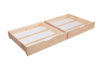Schubkasten Set / Zusatzbett Kiefer massiv
