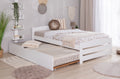 Stauraumbett Seniorenbett "Loni" 120x200 Kiefer massiv