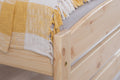 Stauraumbett Seniorenbett "Loni" 120x200 Kiefer massiv