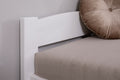 Stauraumbett Seniorenbett "Loni" 90x200 Kiefer massiv