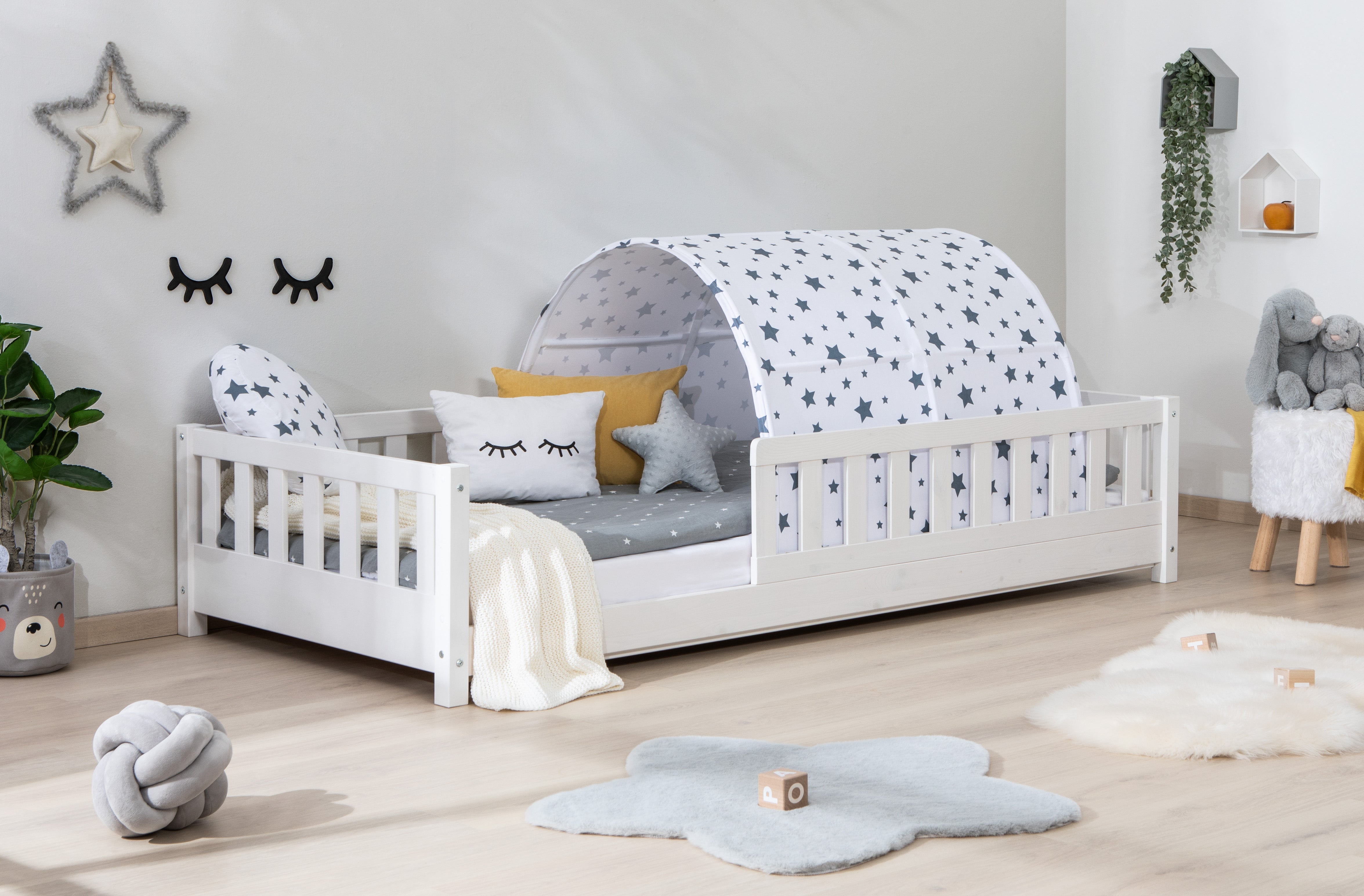 tunnelzelt kinderbett Spiel- und Betttunnel– TiCAA
