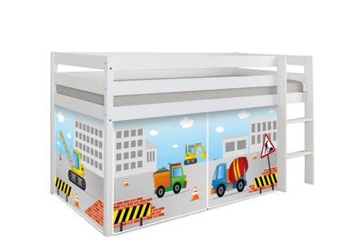 Vorhangstoffe für Hoch- und Etagenbetten